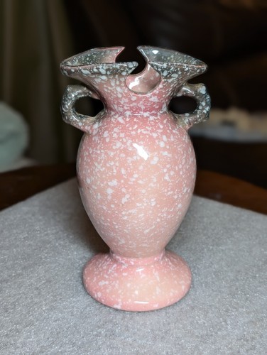 Hull W4 Pink Royal Imperial 6 1/2" Vase - Picture 2 of 11