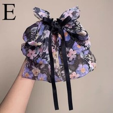 1x Donna Retrò Floreale Stampato Pinza per Capelli Clip Accessori Impugnatura