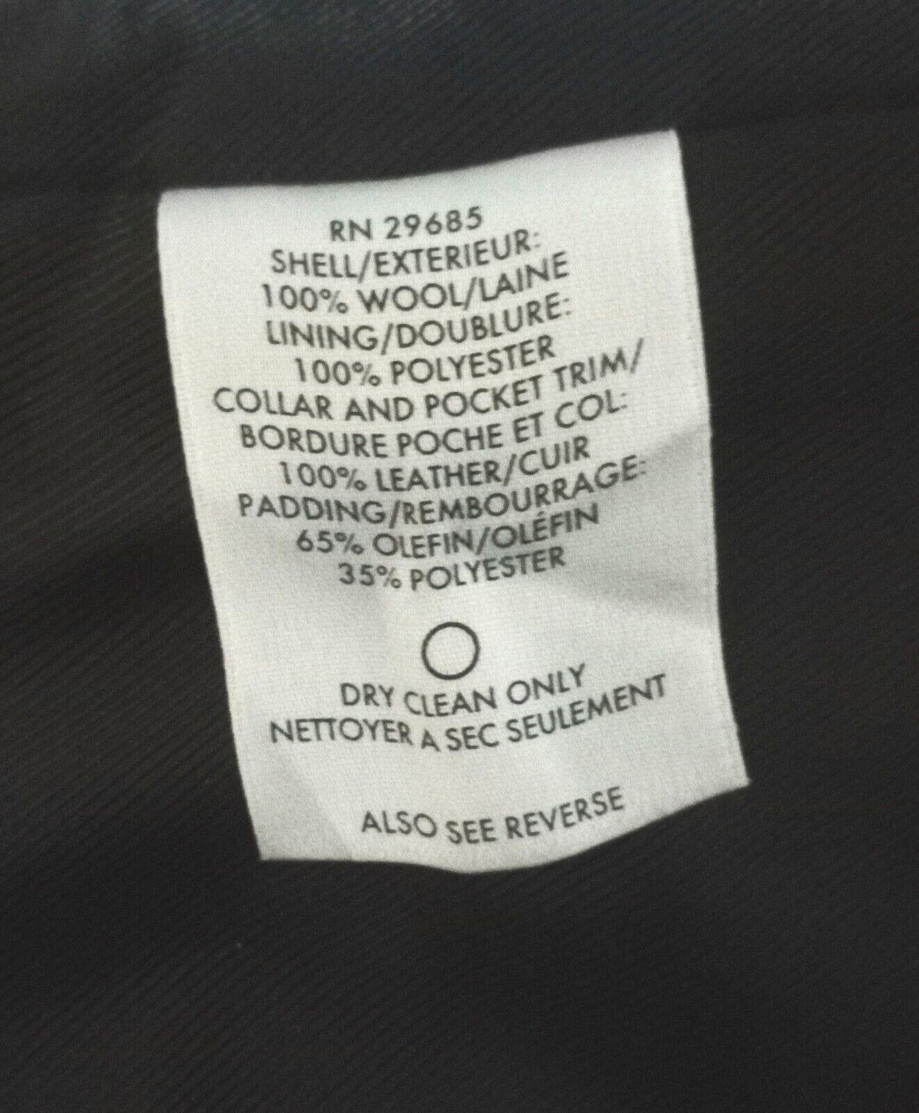 RARE VINTAGE PENDLETON HERRINGBONE DARK BROWN 1OO… - image 23