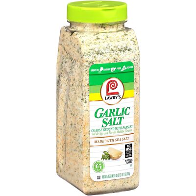 Lawry's Coarse Ground with Parsley Garlic Salt, 33 oz