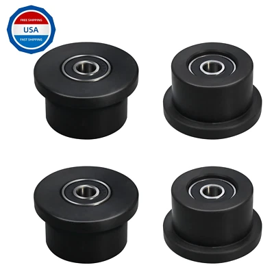 WGMYATTO Fits Total Gym Set of 4 Wheels/Rollers for Models 1000, 1100, 1400, 1500,