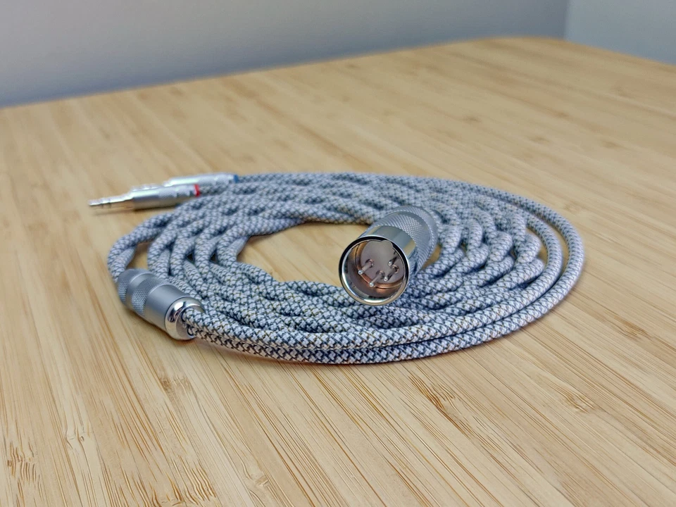 Cable GSAudiocables Hybrid Silver para Hifiman Susvara HE1000 SE V2 Focal Stellia Foto 3 de 4