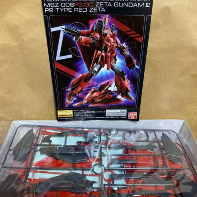 MG 1/100 MSZ-006P2/3C Z Gundam Unit 3 P2 type Red Zeta Model Kit