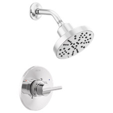 Delta Nicoli Shower Rough Trim 1-Handle 14 Series Chrome-Certified Refurbished