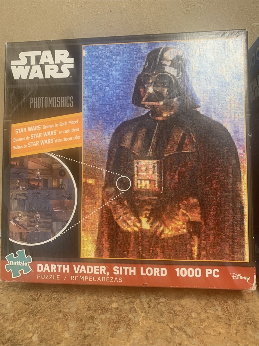 1000 Piece Star Wars Puzzle Set Of 2. Darth Vader , Han Solo