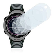 Suunto Vector Charcoal Smart Watch, 6x Transparent ULTRA Clear Screen Protector