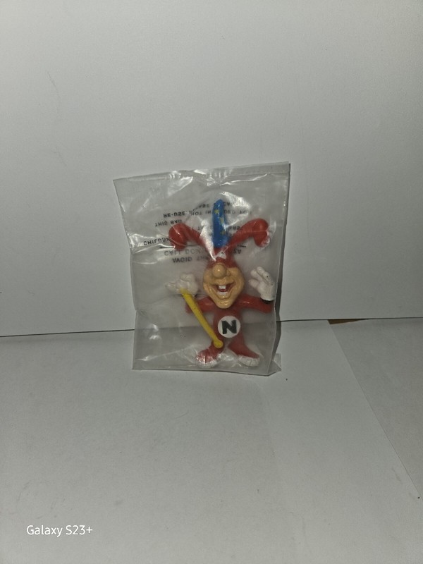 Vintage Rare Domino's Noid figure Wizard 