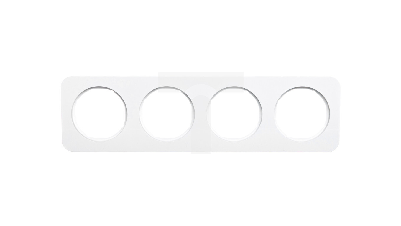 Berker R.1 Quadruple frame horizontal / vertical IP20 white 10142189 /T2UK