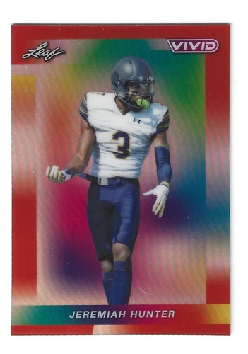 2024 Leaf Vivid Jeremiah Hunter #54