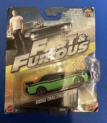 HOT WHEELS FAST+FURIOUS 7 DODGE CHALLENGER VIN DIESEL.NEUWERTIG in VERPACKUNG. 2016 #5