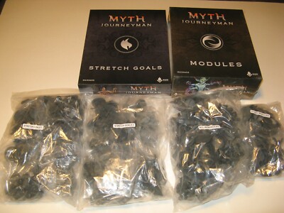 Myth Journeyman Stretch Goals&Modules w/minis SW board game Kickstarter Megacon