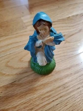 Vintage Mary for  nativity made in Italy 4"