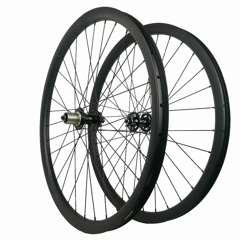 27.5er Carbon XC MTB Wheelset 29er 33x30mm Asymmetric Racing/Trainning Wheels