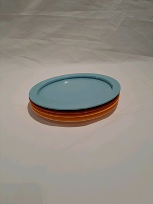 Tupperware Picknickteller TupperCare Teller-Quartett Partyteller Camping bunt