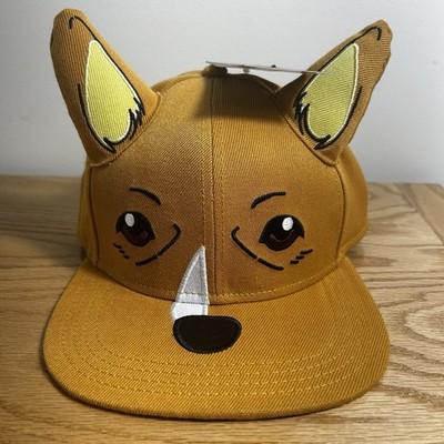 Cowboy Bebop Ein Data Dog Face Ears Snapback Hat -Brand New with Tags Corgi
