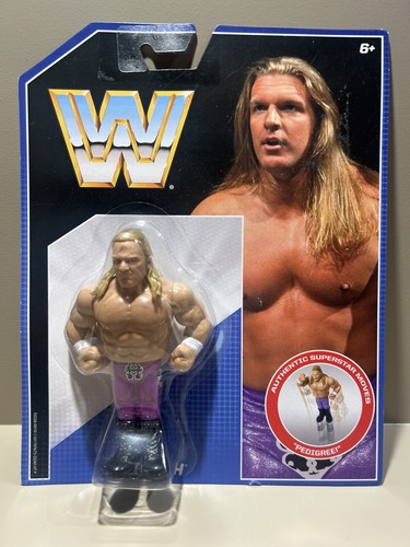 WWE Mattel Retro Series 2 HHH MOC Brand New Sealed...