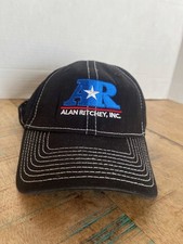 Alan Ritchey Fitted Black Hat New Era Adult Size M/L Black Hat Baseball Cap