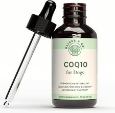Coq10 for Dogs - Coenzyme Q10 for Dogs - Heart, Joint  Cardiovascular Support -