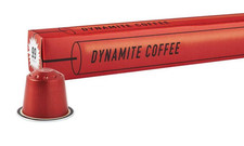100x Dynamite Coffee Pods for Nespresso Very Strong High Caffeine 0.21 per lighter