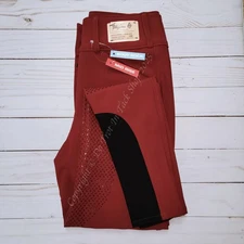 Tailored Sportsman Light Weight Technical Breeches with Silicone Patch - Front Z