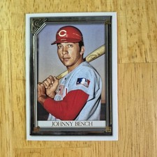 Johnny Bench | 2021 Topps Gallery #73 Cincinnati Reds HOF
