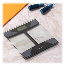 Health-o-Meter Digital Glass Body Weight Tracking Bathroom Scale, Weight loss