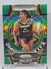 2025 Prizm Wnba - Angel Reese #9 - Kaleidoscopic Green Prizm