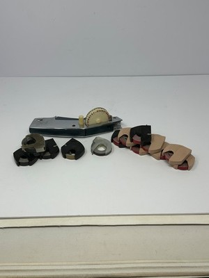 Vintage 1960 s Dymo Metal M-10 Sturdy Tape Embosser U8