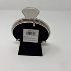 MALDEN 4.5X5" Metal Engagement Bling Jeweled Ring Frame Holds 4X4 Photo — photo 2