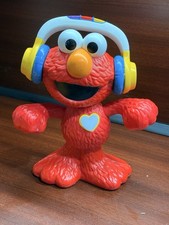 Sesame Street Let's Dance Musical ELMO With Headphones Sings, Talks, Dances KG