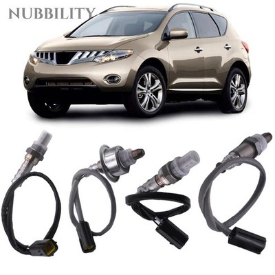 4PCS Upstream & Downstream Oxygen O2 Sensor For Nissan Murano 3.5L 2009-2010 FWD