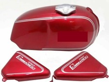 Norton Commando Roadster Kirsche Lackierter Benzintank Mit Seitenteil 850