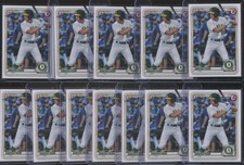 2020 Bowman Draft (LOT x12) TYLER SODERSTROM RC 1st Prospect Athletics JA138