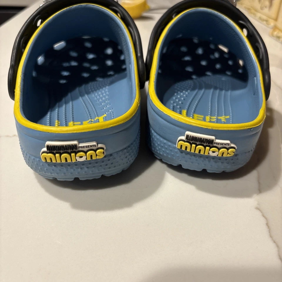 Crocs Despicable Me Minion Toddler Size 2c - Image 4 of 4