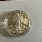 1989-S American Eagle Silver Proof Coin, 31.072g, 99.9% Silver, OGP & COA