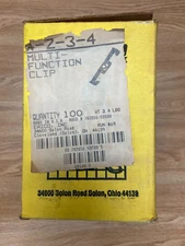 Erico Caddy 4Z34 Multi-Function Clip Box of 100 New!