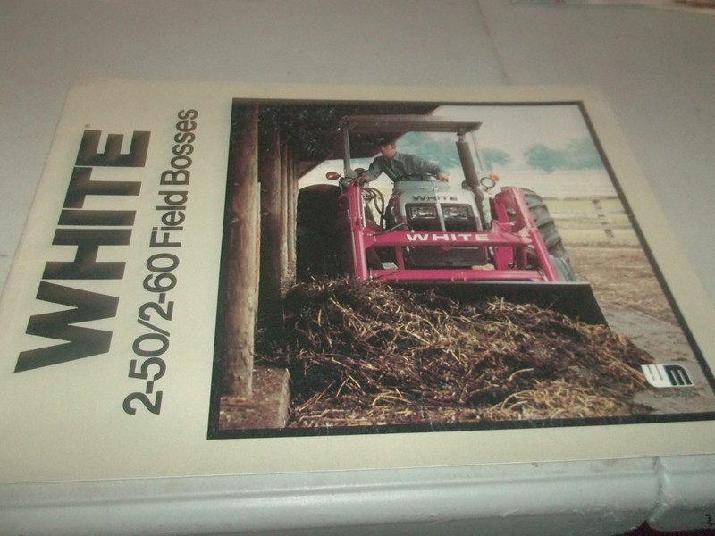 White 2-50/2-60's Field Bosses 12 Page Brochure