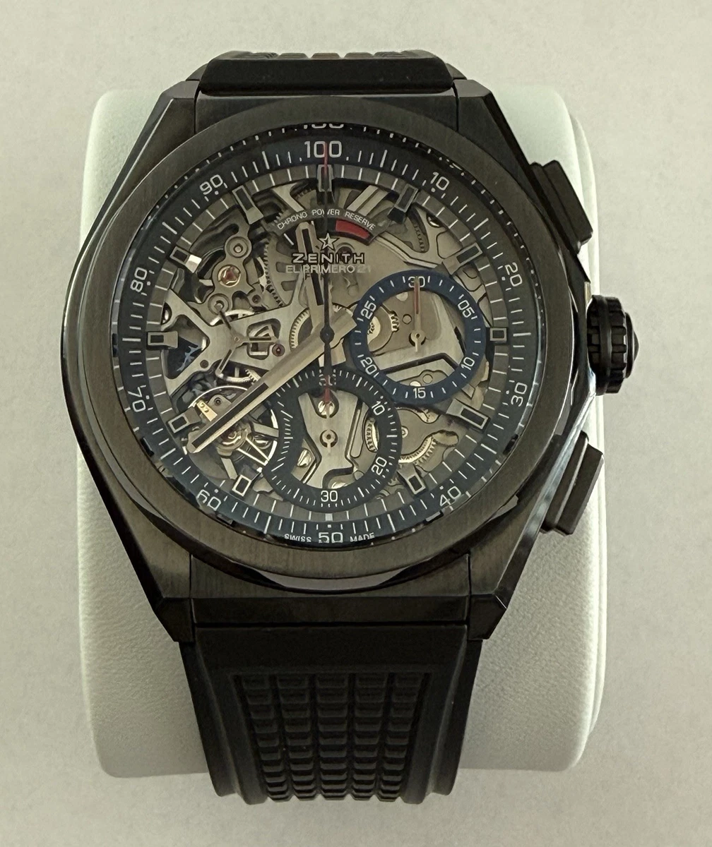 Zenith El Primero Rubber Band Wristwatches for sale | eBay display picture 2