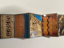 Vintage "Abu Simbel 1" Egypt Postcard Book with 18 cards
