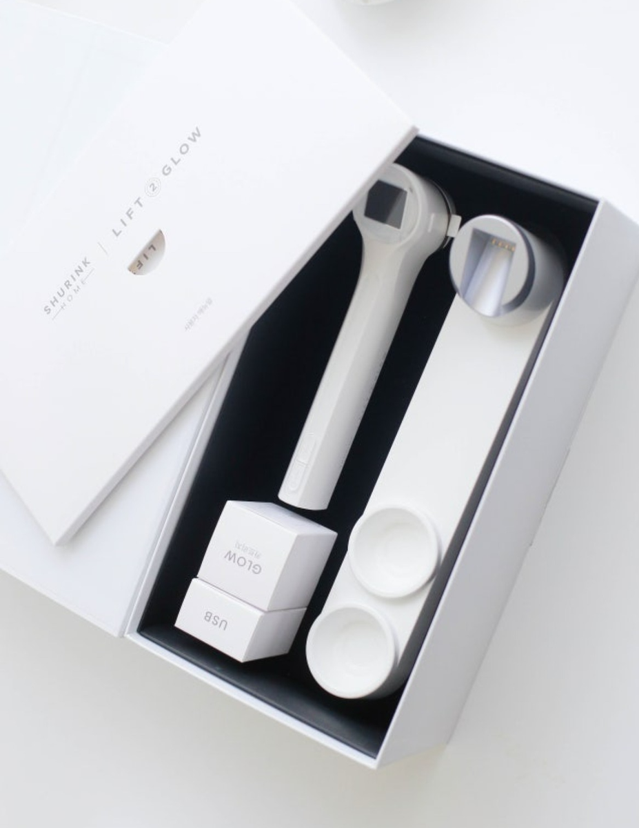 SHURINK HOME LIFT 2 GLOW Ultrasonic Skin Care Device Dual