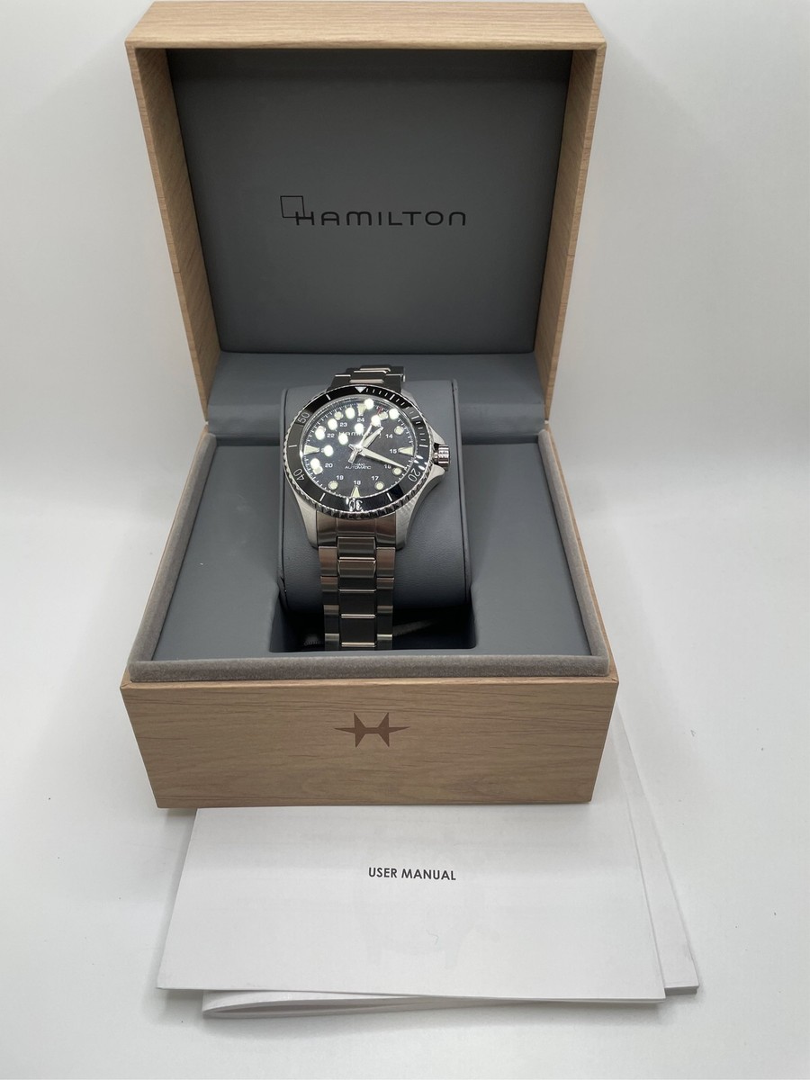 Hamilton Khaki Navy Automatic Men's Watch, 43mm Stainless Steel