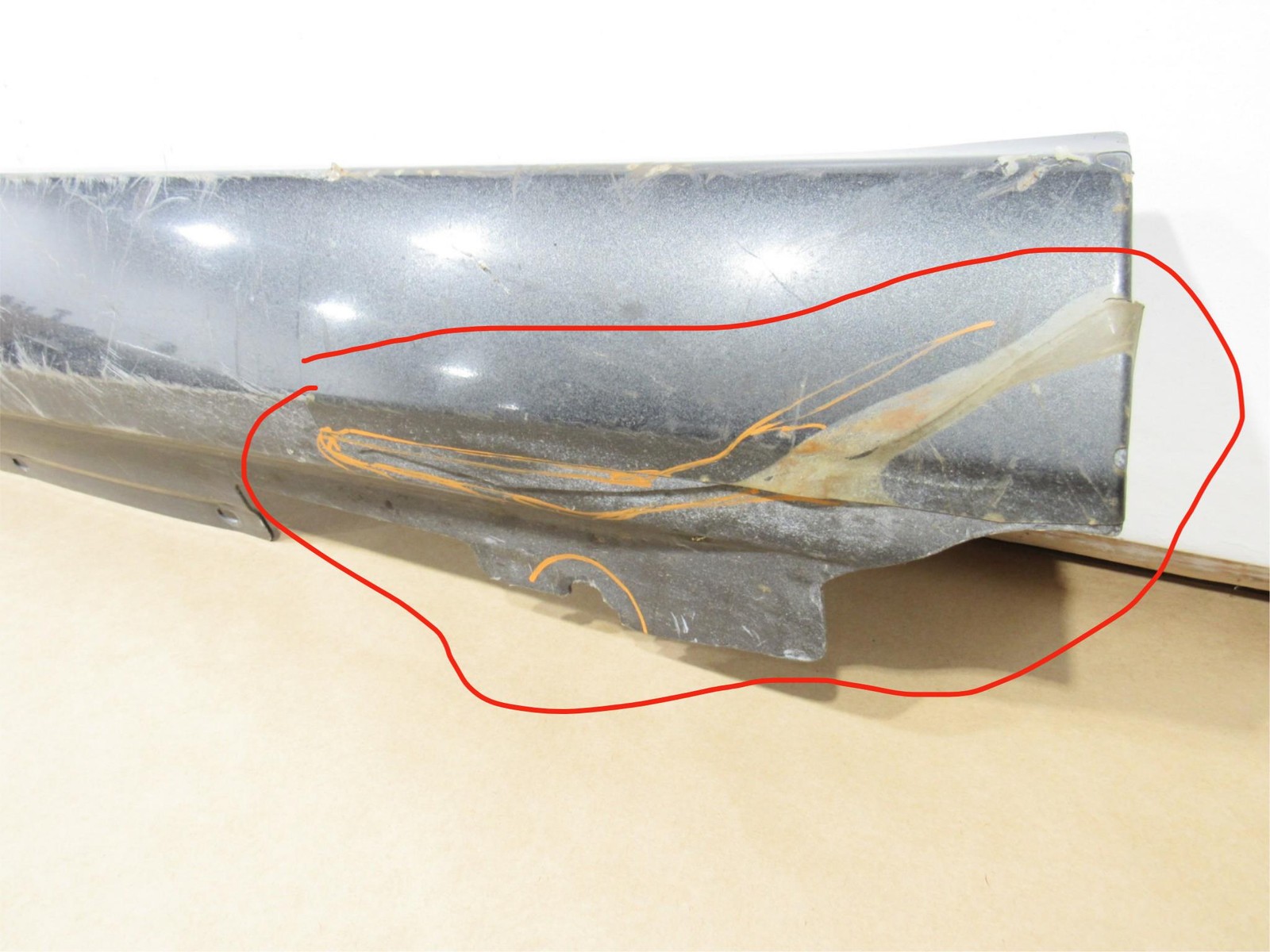 Aston Martin DB9 GT 2016 Right Pass Skirt Rocker Sill Applique Molding 13-16 |#2