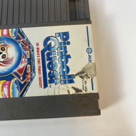 Pinball Quest (Nintendo NES) Authentic Tested Working - Label Damage