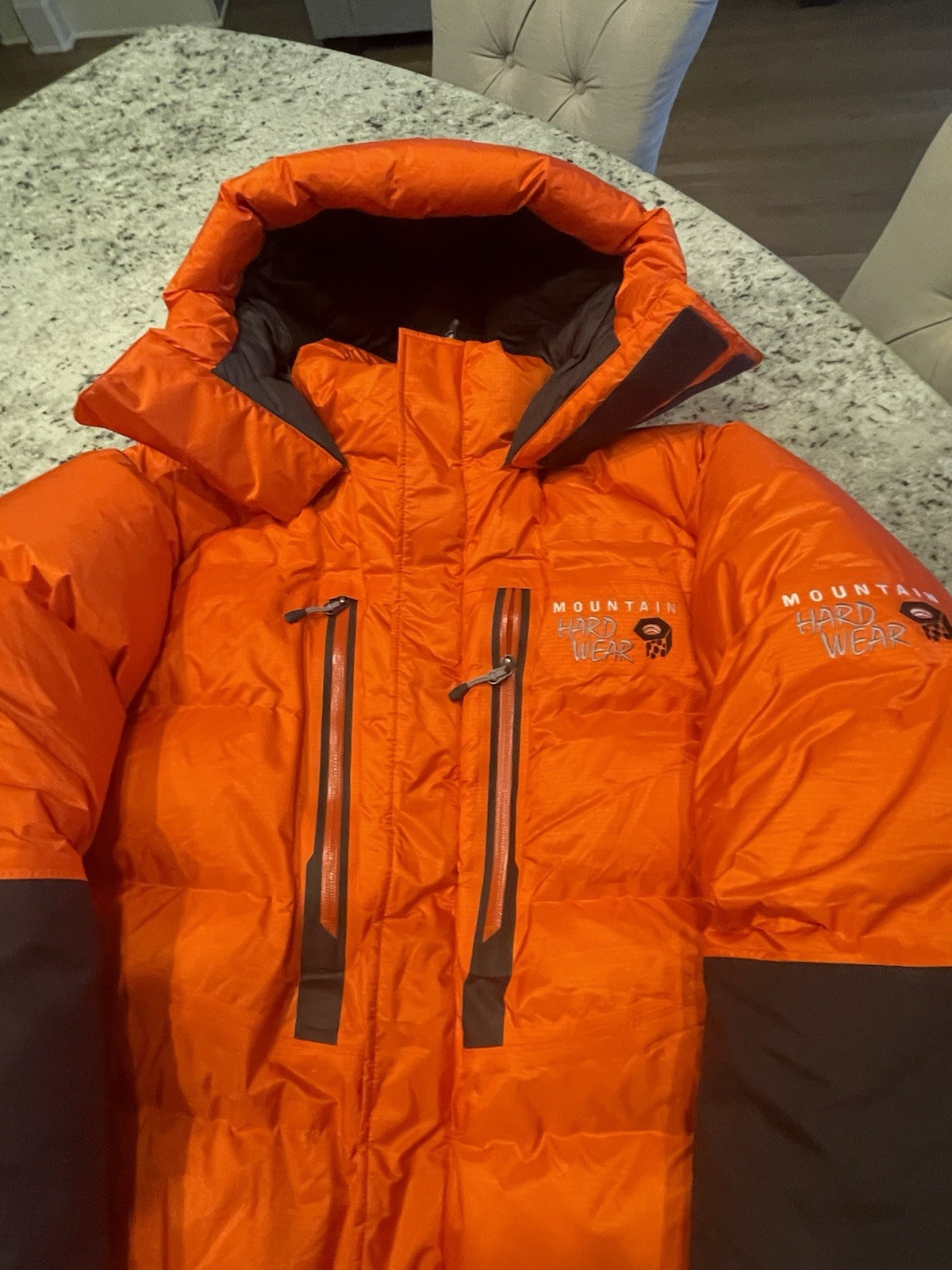 MOUNTAIN HARDWEAR ABSOLUTE ZERO 800 PRO DOWN PARKA NEW MENS XXL TOP OF LINE RARE image 2