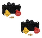 2PK MV-3 Dash Air Brake Control Valve 3/8 Push to Connect Port Replace Bendix...