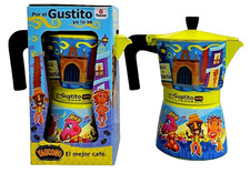 Puerto Rico FIESTAS DE LA SANSE Greca Yaucono LTD. ED. Espresso Coffee Pot MOKA