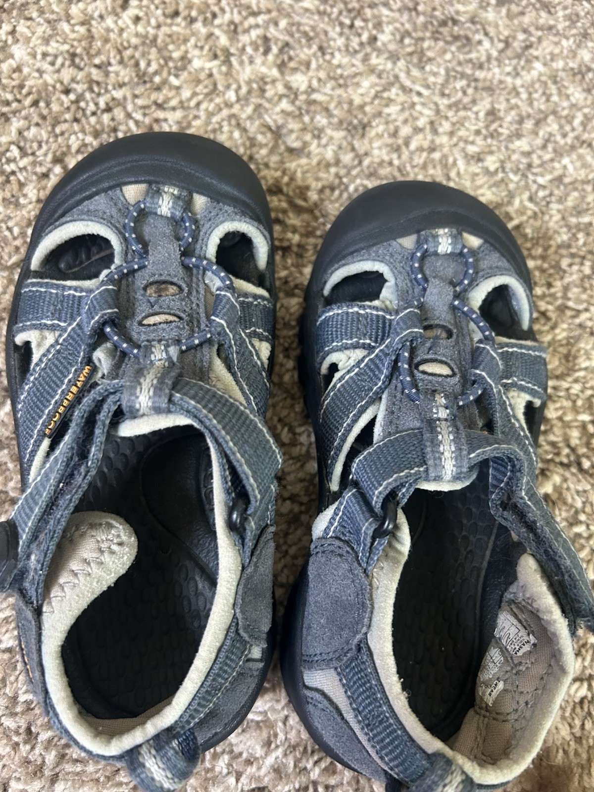 Sandali Keen Venezia H2 bambino 10 blu punta chiusa lavabili escursionismo acqua usati in ottime condizioni