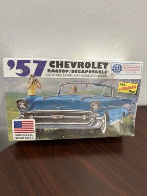Lindberg '57 Chevrolet Ragtop 1/32 Scale Kit HL105/12 FACTORY SEALED