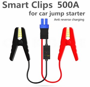 Car Jump Starter 500A EC5 Connector Jumper Cable Clamp Emergency Booster Clips
