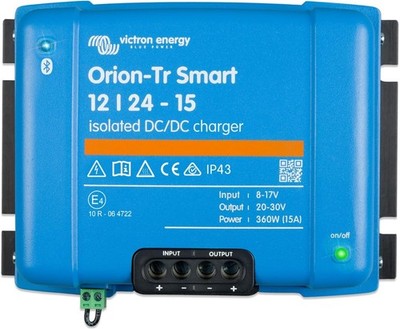 Victron Energy DC/DC Batterielader Orion-Tr Smart 12/24-15A (360W) Isolated BT